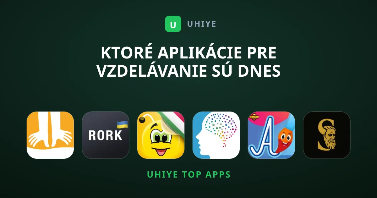 Ktoré Aplikácie Pre Vzdelávanie Sú Dnes Najobľúbenejšie?